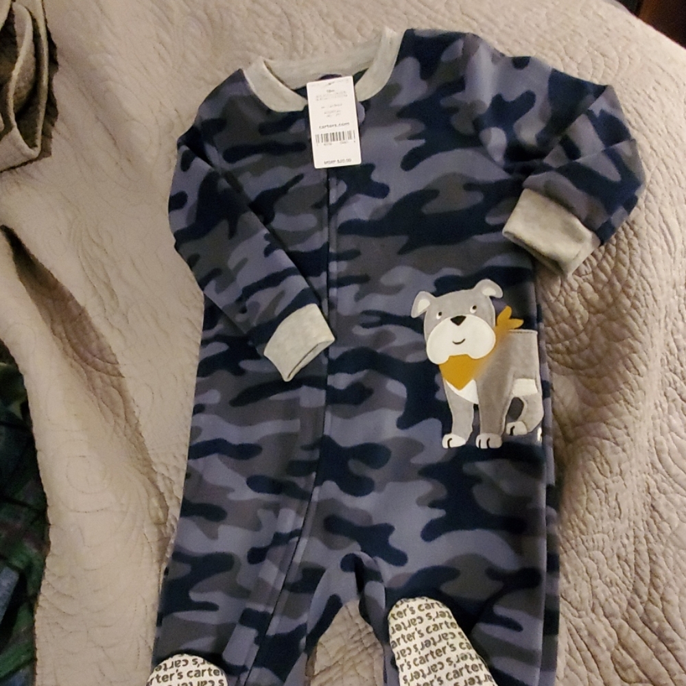 Carter's boys fleece zip-up